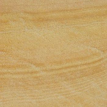 Burgsandstein-gelbbraun-gestreift